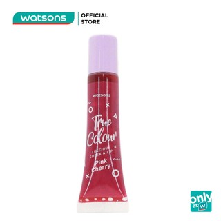 Son Tint Watsons True Colour Luscious Cheek & Lip Pink Cherry Hồng Anh Đào 15ml