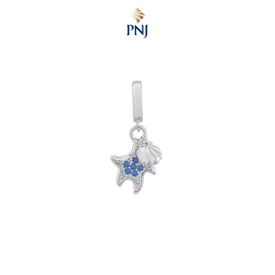 Hạt Charm Đính Đá CZ PNJSilver XMXMW060307