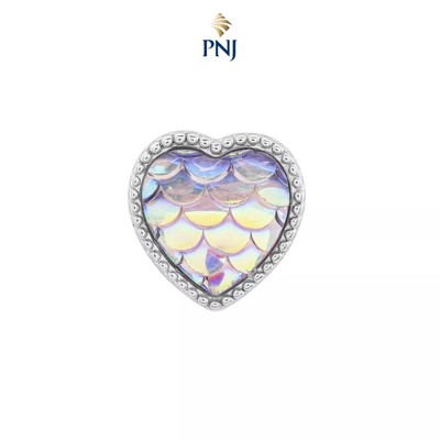 Hạt Charm Đính Ngọc Trai PNJSilver NH00W060004