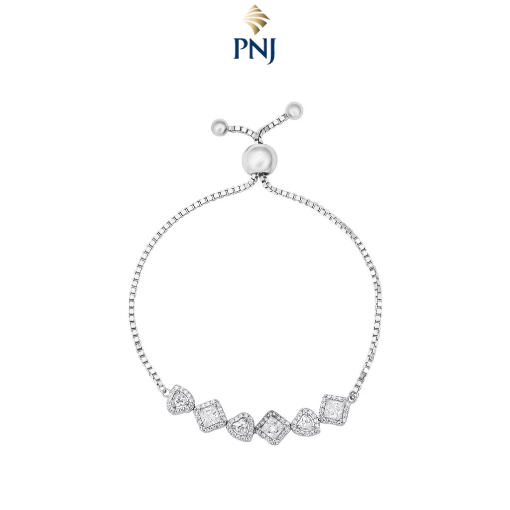 Lắc tay Bạc Đính Đá CZ PNJSilver XMXMW060055