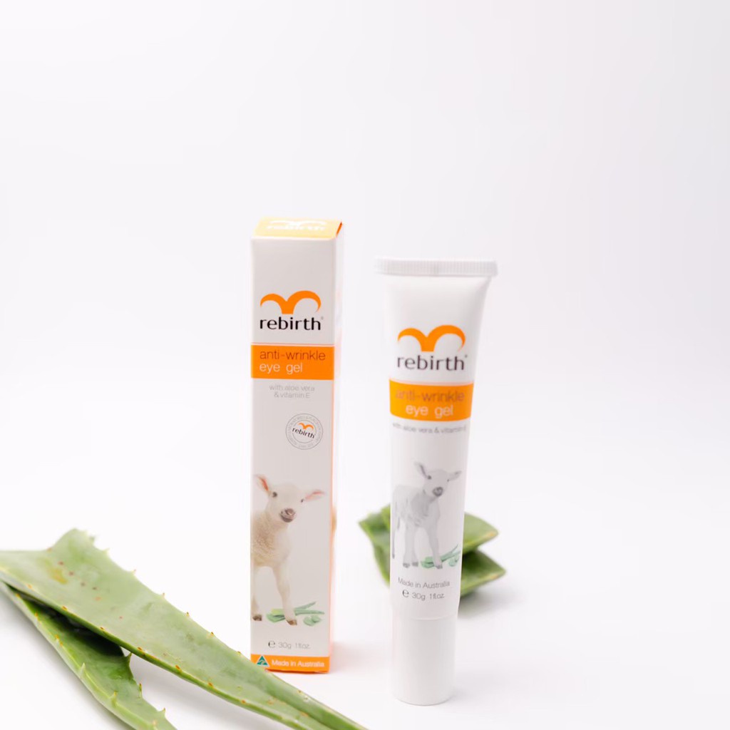 Gel Giảm Thâm Vùng Mắt Rebirth Vitamin E 30g