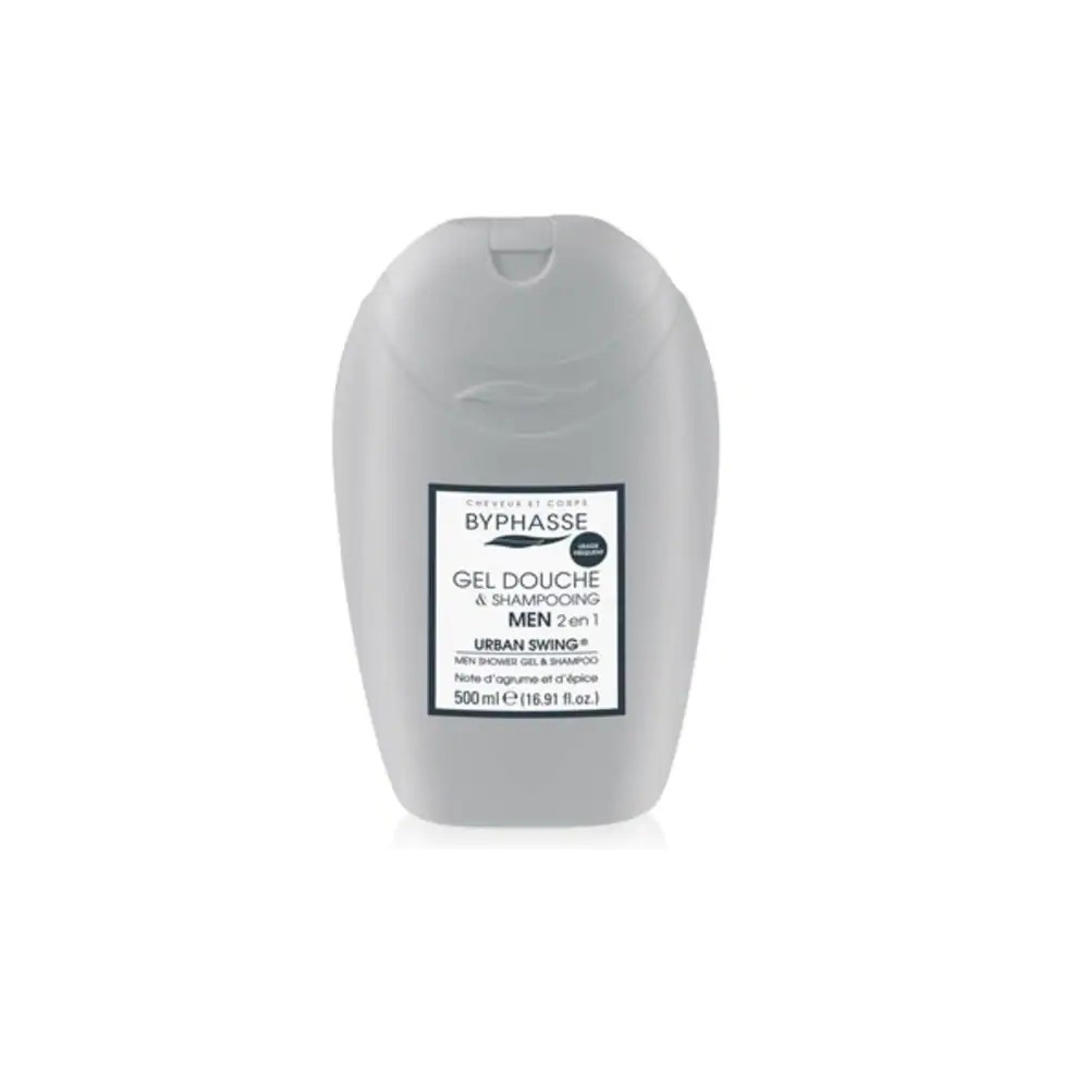 Gel Tắm Cho Nam Byphasse Urban Swing 2in1 500ml
