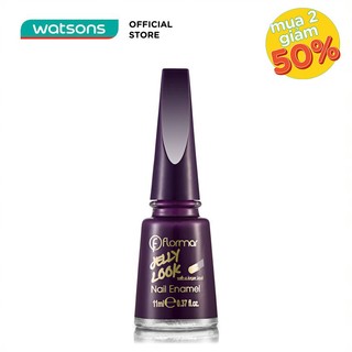 Sơn Móng Flormar Jelly Look Nail Enamel 11ml.#Jl08 Plum