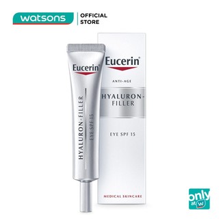 Kem Dưỡng Eucerin Ngăn Lão Hóa Vùng Mắt Anti-Age Hyaluron Filler 15ml