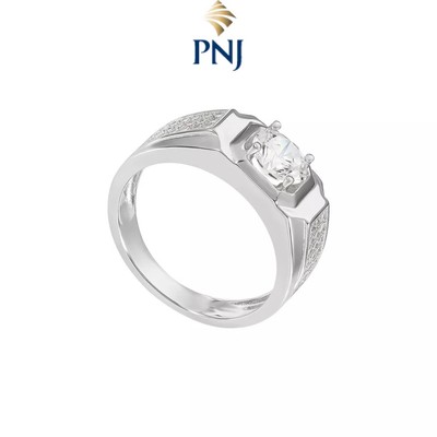 Nhẫn Bạc Đính Đá CZ PNJSilver XMXMW060106