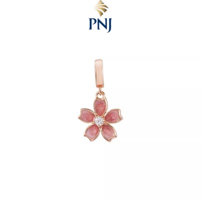 Hạt Charm Bạc Đính Đá CZ PNJSilver XM00X060005
