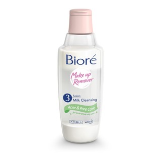 Sữa Tẩy Trang Biore 3 Fusion Milk Cleansing Acne& Pore Care 3 Lớp Sạch Sâu Ngừa Mụn 300ml