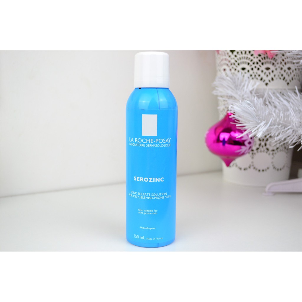 Nước Xịt Khoáng La Roche-Posay Serozinc Làm Sạch & Giảm Bóng Nhờn 150ml