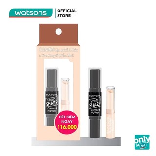 Combo Trang Điểm Silkygirl (Tạo Khối 8g .#01 + Che Khuyết Điểm 2g)
