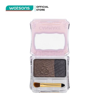 Phấn vẽ chân mày canmake natural chifon eyebrow 3.5g.#01