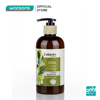 Kem Rửa Tay Naturals By Watsons Chiết Xuất Olive 400ml