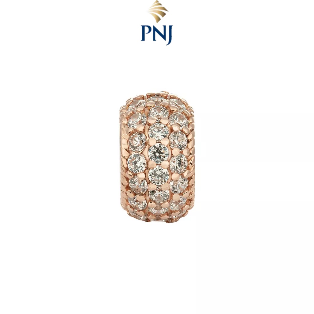 Hạt Charm Bạc Đính Đá CZ PNJSilver XMXMK060064