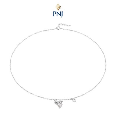 Dây cổ Bạc đính đá CZ PNJSilver XM00W060003