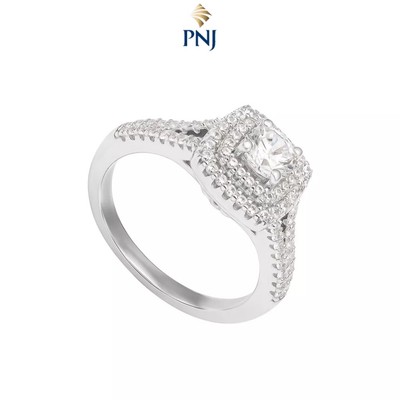 Nhẫn Bạc đính đá CZ PNJSilver XMXMW060032