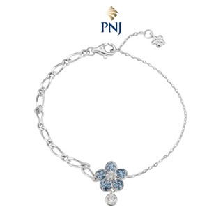 Lắc tay bạc đính đá cz pnjsilver xmmxw000002