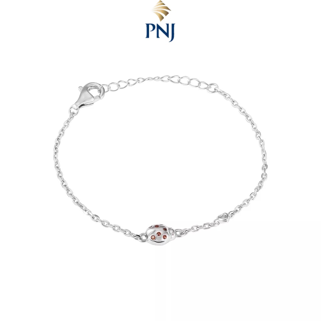 Lắc tay trẻ em Bạc Đính Đá CZ PNJSilver XMXMW060049