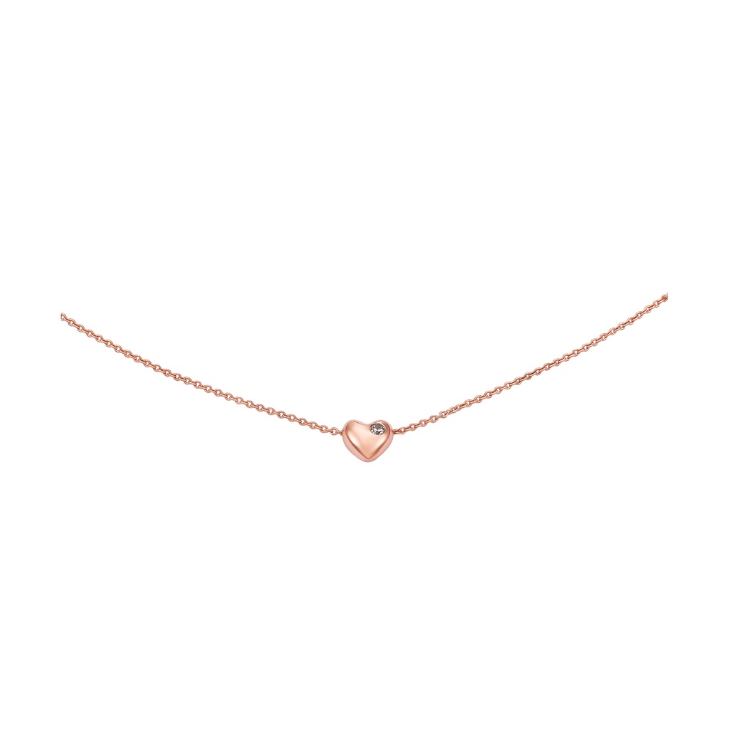 Dây cổ Bạc đính đá ECZ PNJSilver XM00X000001