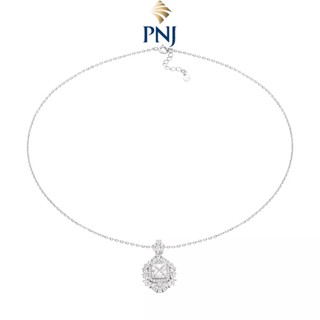 Dây cổ bạc đính đá cz pnjsilver xmxmw060023