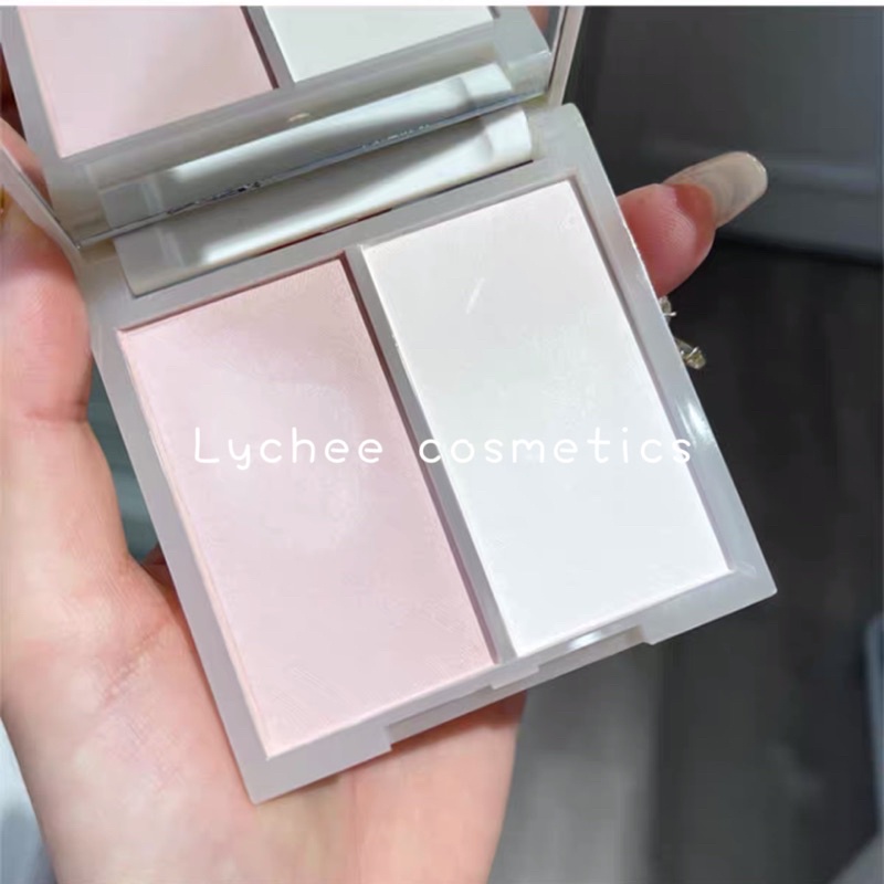 Bảng highlight, phấn má 2 ô siêu xinh siêu đỉnh, lên màu chuẩn đẹp ZENN.TH