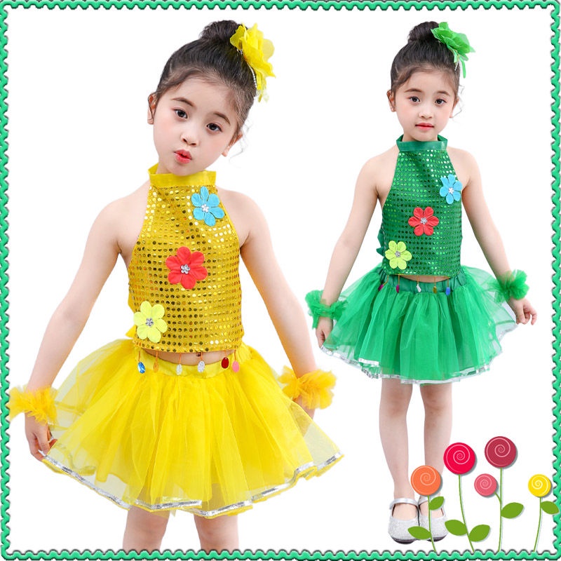 Đầm Công Chúa pettiskirt 8.30 Đính Kim Sa Lấp Lánh Dùng Biểu Diễn Nhảy Múa Cho Bé Gái
