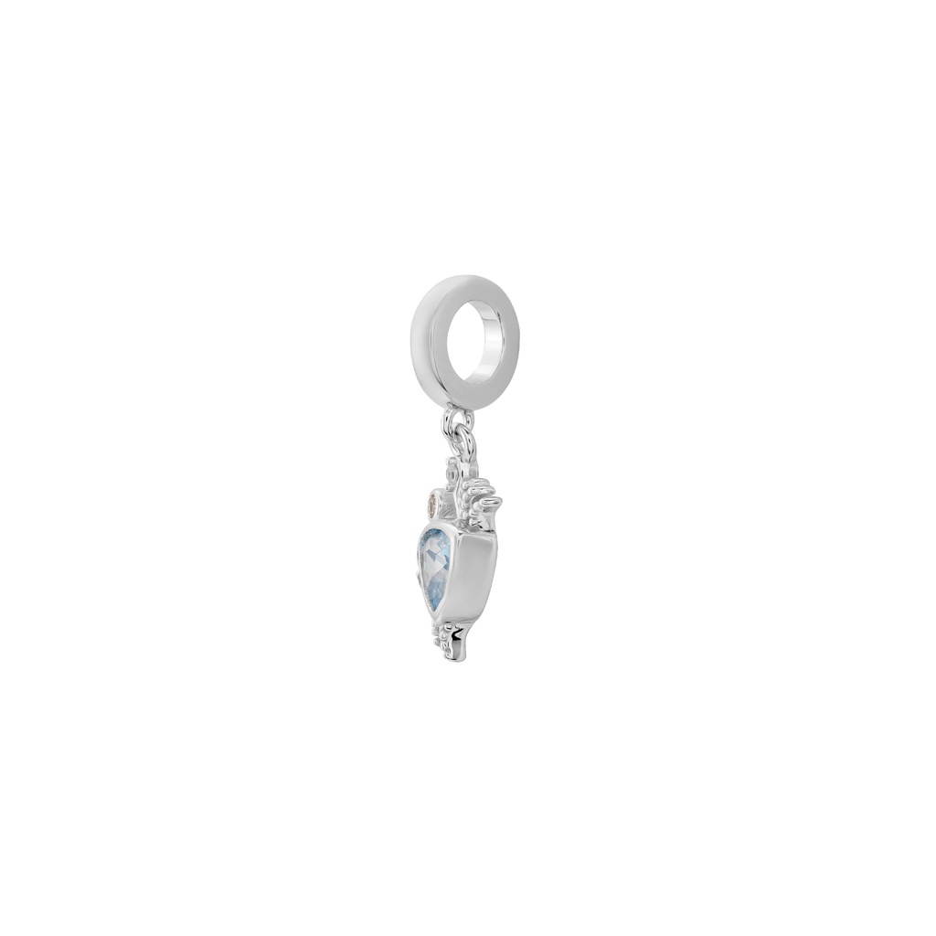 Hạt Charm Đính Đá CZ PNJSilver XMXMW060306