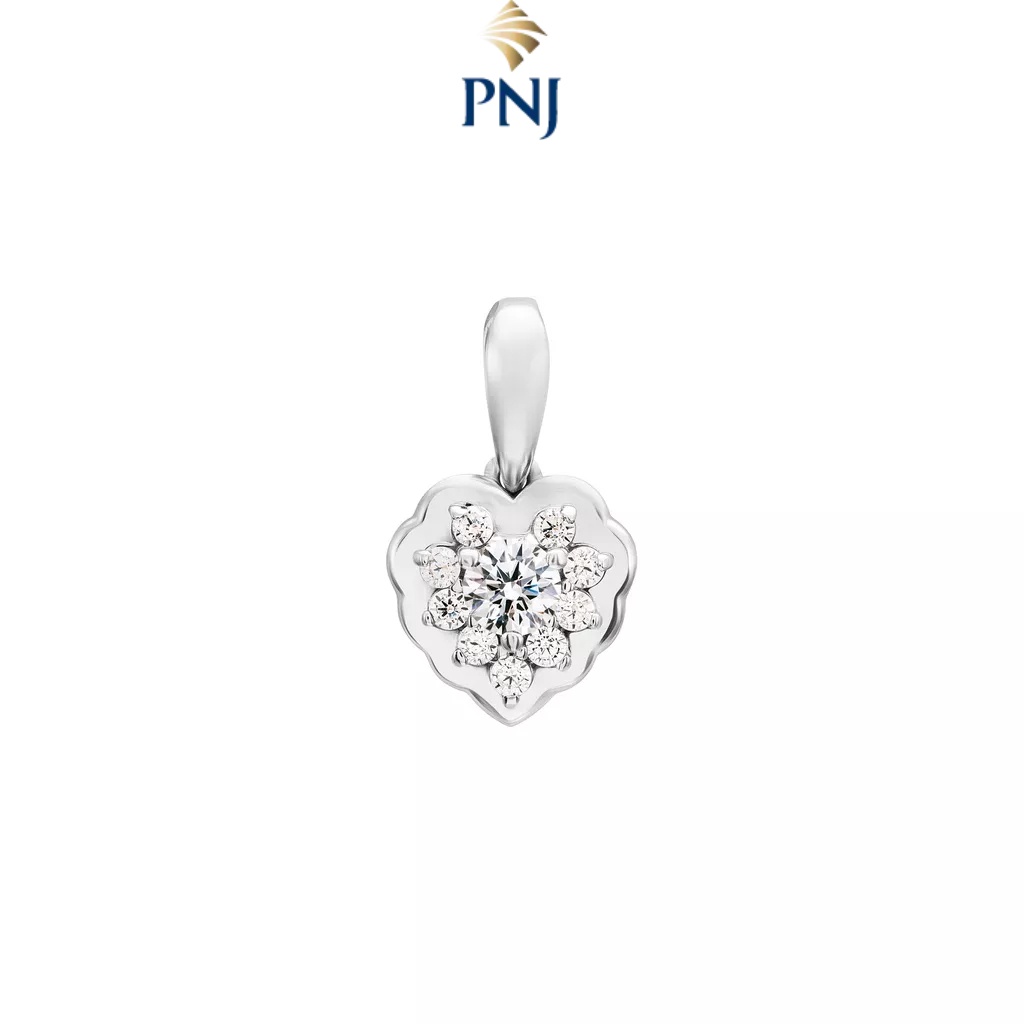 Hạt Charm Bạc Đính Đá CZ PNJSilver XMXMW000020