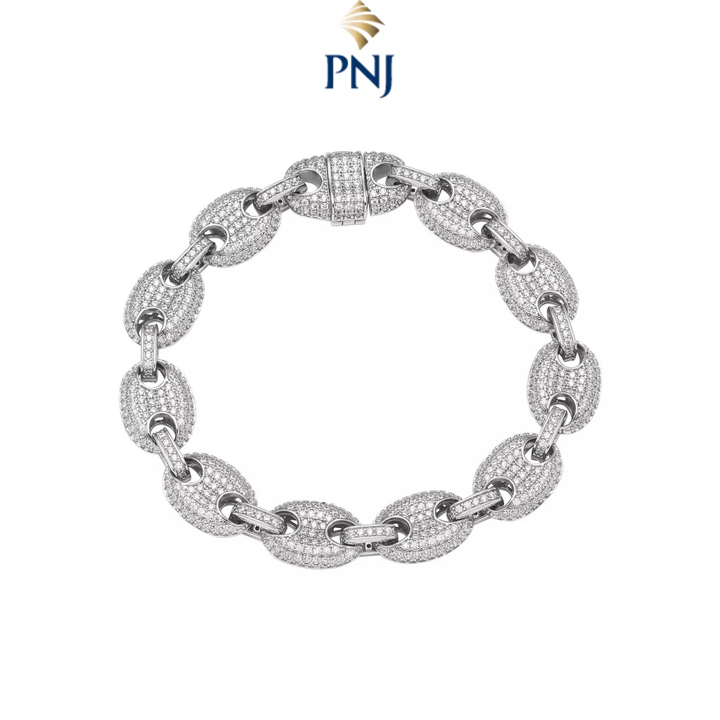 Lắc tay Bạc Đính Đá CZ PNJSilver XM00W060012