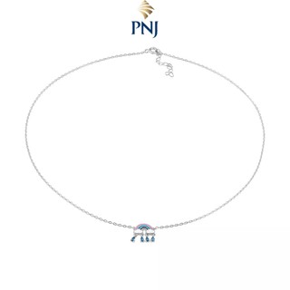 Dây cổ bạc đính đá cz pnjsilver xmxmw060046
