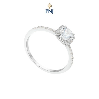 Nhẫn bạc đính đá CZ PNJSilver XMXMW060009
