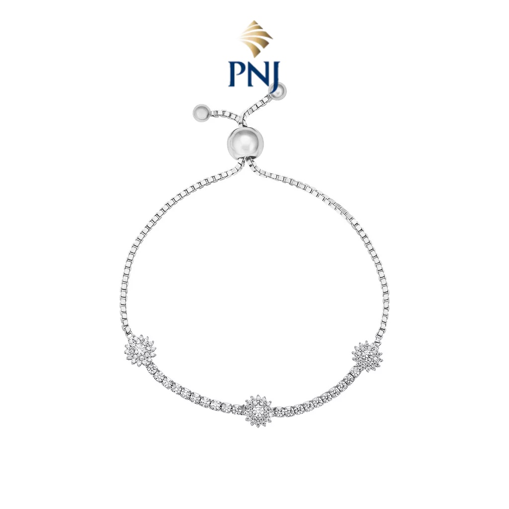 Lắc tay Bạc Đính Đá CZ PNJSilver XMXMW060058