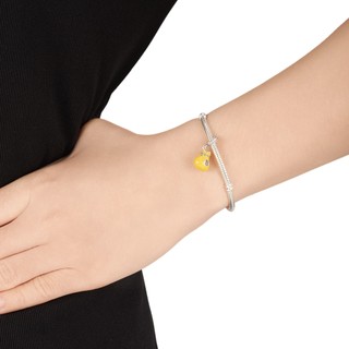 Hạt Charm Bạc Đính Đá CZ PNJSilver XMXMC060006