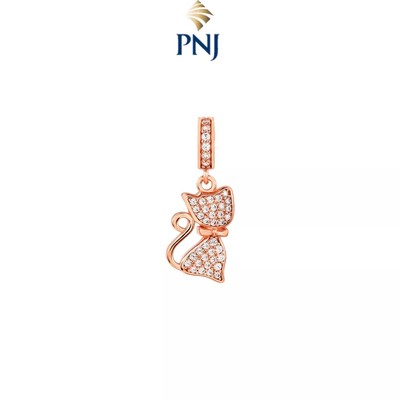 Hạt Charm Bạc Đính Đá CZ PNJSilver XMXMX060069