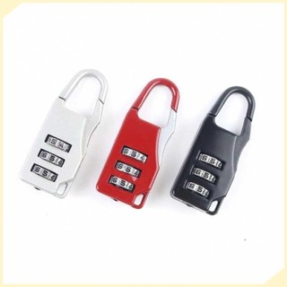 Ổ khóa số du lịch mini 3 chữ số - khóa vali, balo, túi xách - tesovn