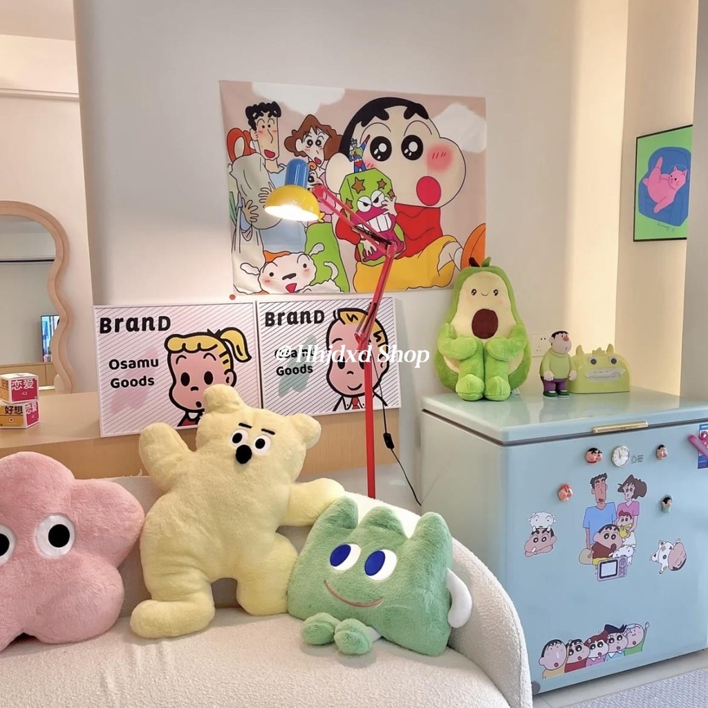 Thú Nhồi Bông Hình Gấu / Mèo Dễ Thương Trang Trí Giường Ngủ / Ghế sofa