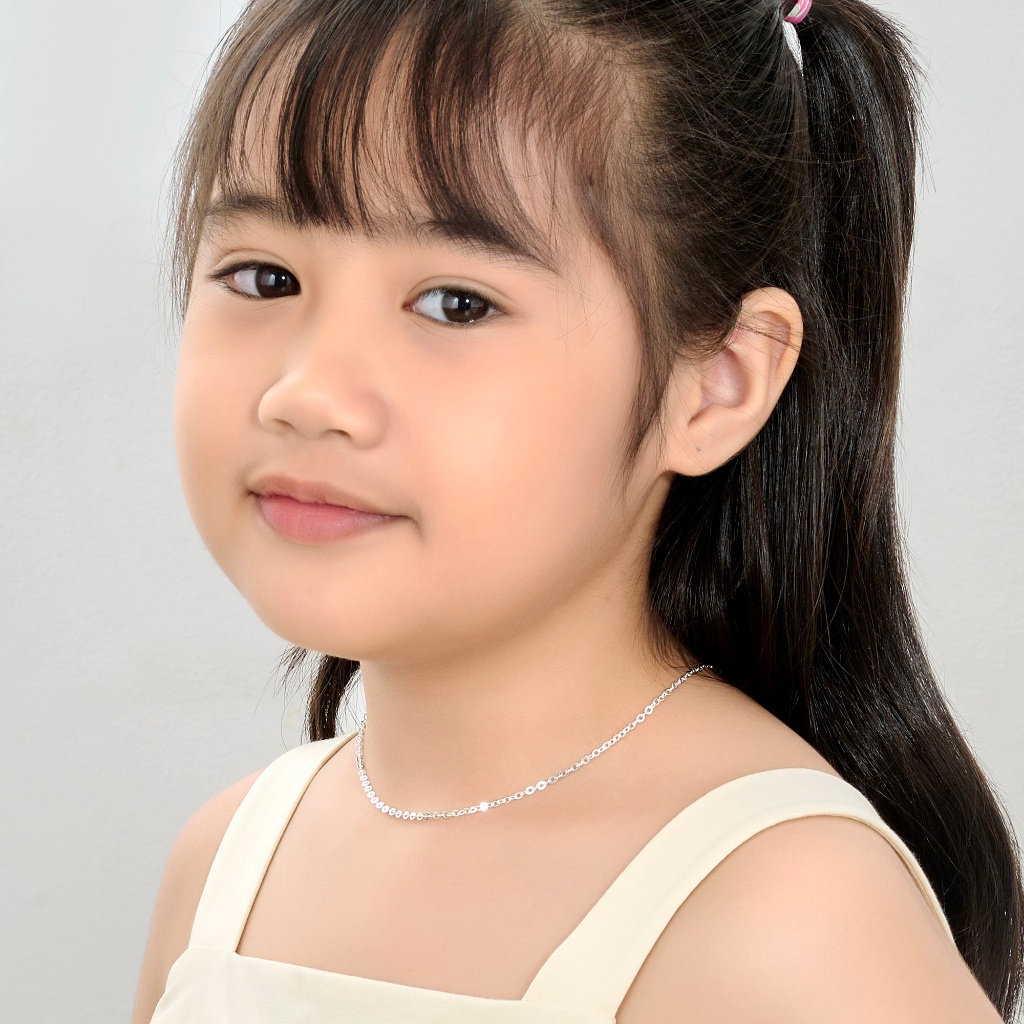 Dây chuyền trẻ em Bạc PNJSilver 0000W060019