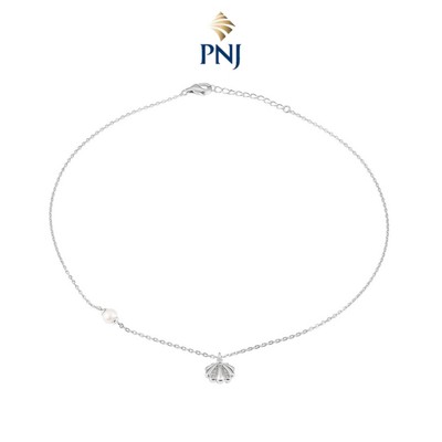 Dây cổ trẻ em Bạc đính Freshwater Pearl PNJSilver PFXMW060000