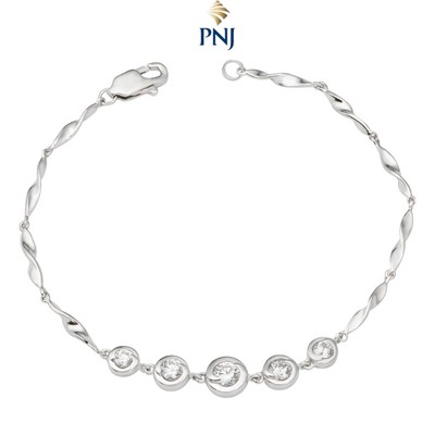 Lắc tay Bạc đính đá CZ PNJSilver XMXMK000012