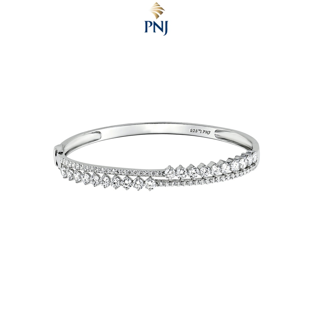 Vòng tay Bạc đính đá CZ PNJSilver XMXMK000019