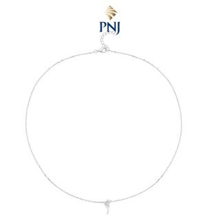 Dây cổ bạc đính đá cz disney|pnj xmxmw060109