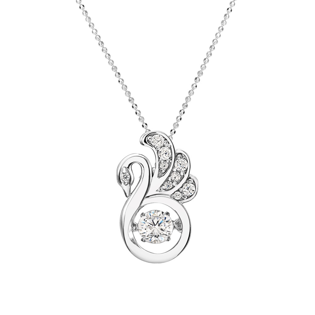 Mặt dây chuyền Bạc đính đá CZ PNJSilver XMXMW060029