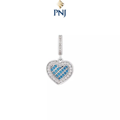 Hạt Charm Bạc Đính Đá CZ PNJSilver XMXMW060223