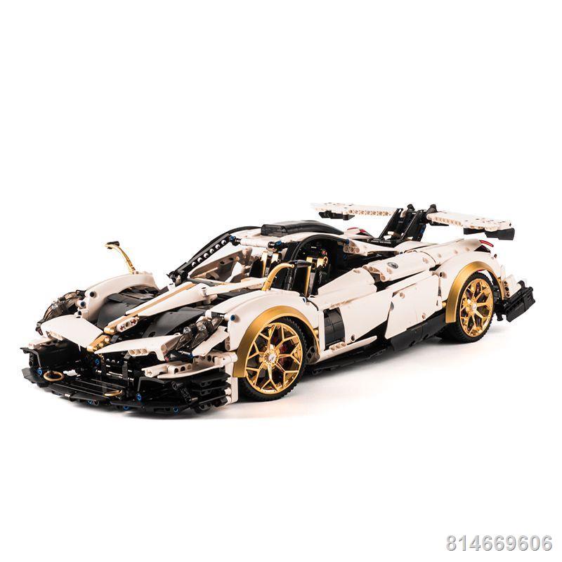 Tương thích với các khối xây dựng Lego Pagani cậu bé xe khó khăn xe thể thao mô hình đua xe xếp hình đồ chơi lắp ráp quà