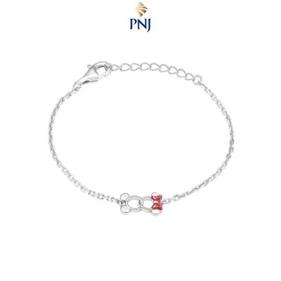 Lắc tay trẻ em Bạc Disney|PNJ 0000W060086