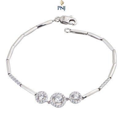 Lắc tay Bạc đính đá CZ PNJSilver XMXMK000022