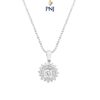 Mặt dây chuyền Bạc đính đá ECZ PNJSilver XMXMW000023