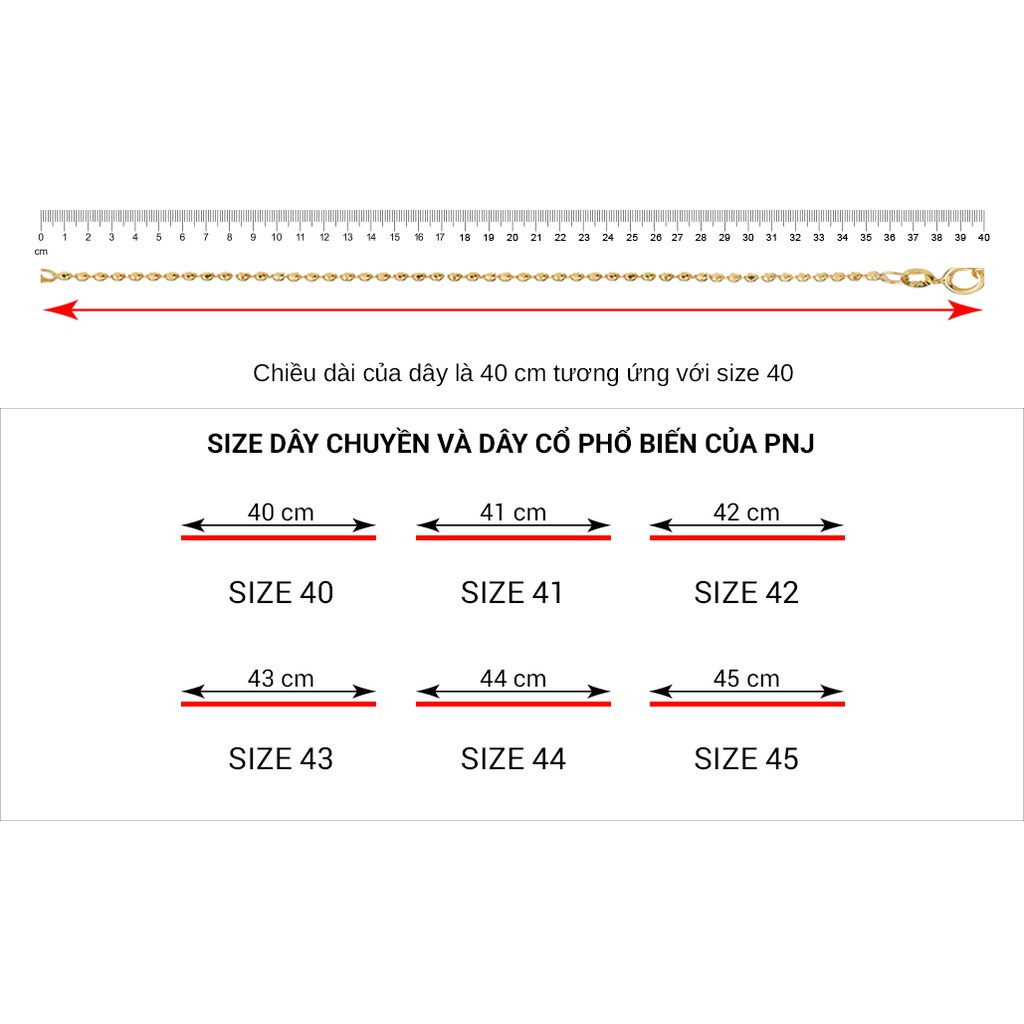 Dây chuyền Bạc PNJSilver 0000K000020