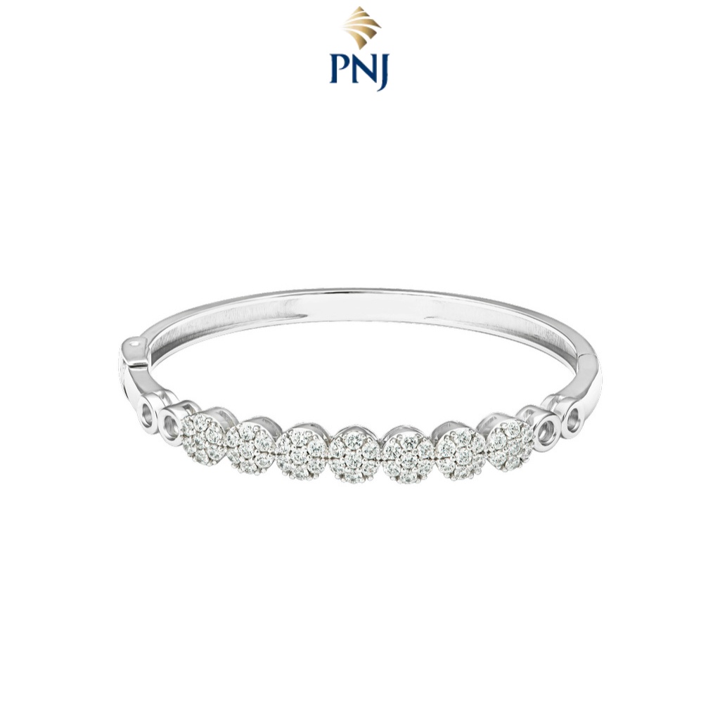 Vòng tay Bạc đính đá ECZ PNJSilver XM00W000007