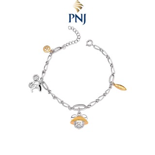 Lắc bạc đính đá ECZ Disney|PNJ Mickey ZTMXC000001