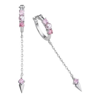 Bông tai Bạc Ngọc trai nhân tạo PNJSilver NHXMW000002