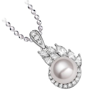 Mặt dây chuyền Bạc Ngọc trai nhân tạo PNJSilver NHXMK000008